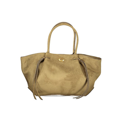 Guess Jeans Green Polyester Handbag