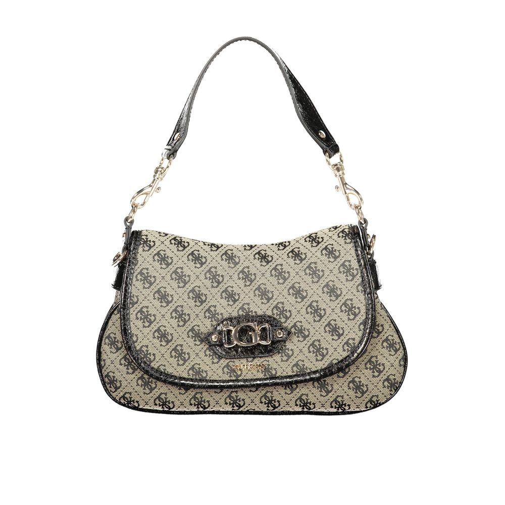 Guess Jeans Black Polyester Handbag