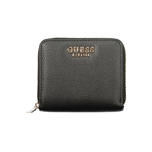 Guess Jeans Black Polyurethane Women's Wallet