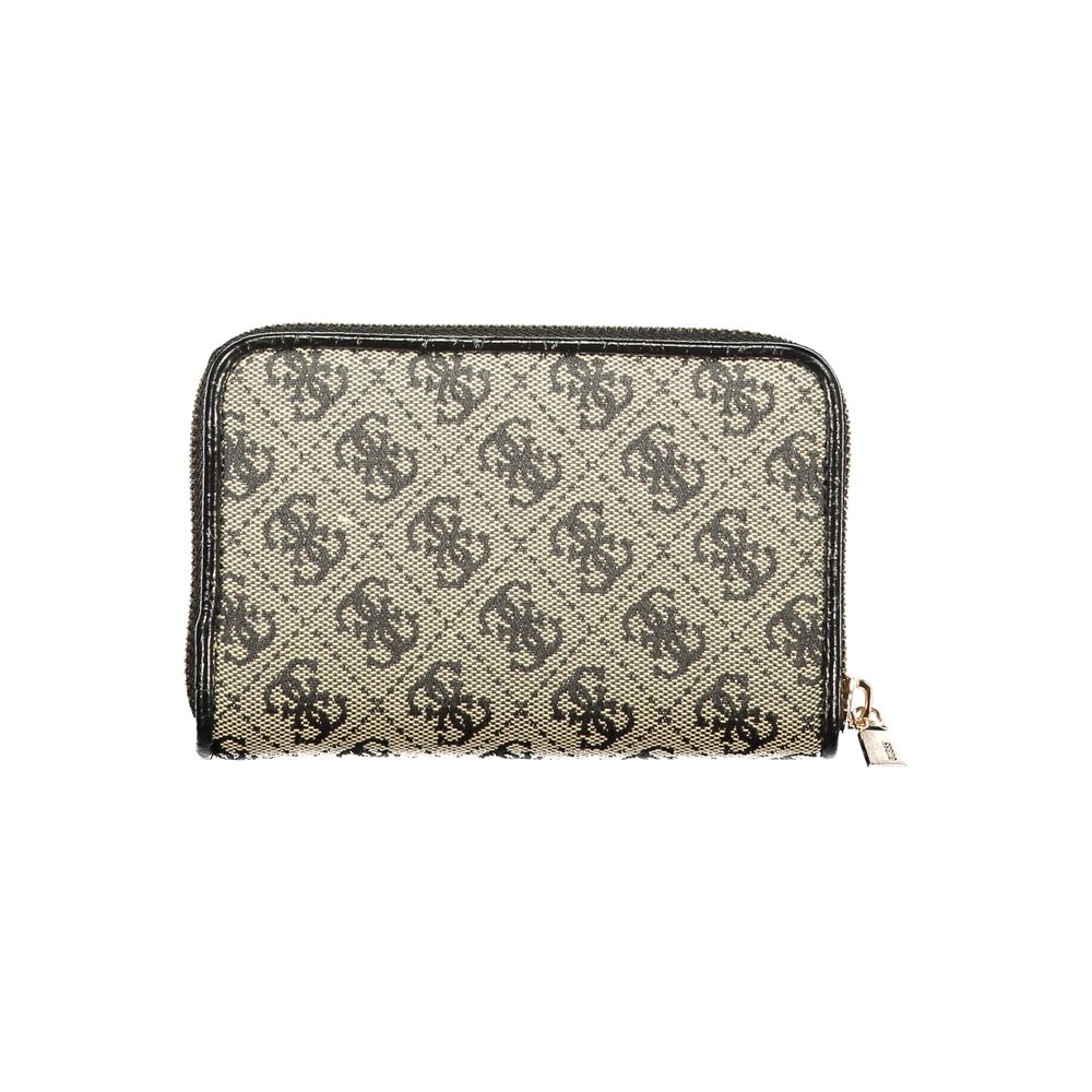 Guess Jeans Black Polyester Wallet