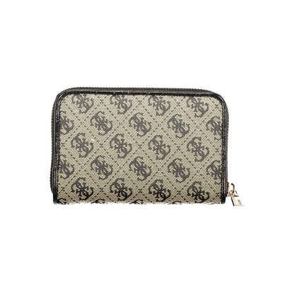 Guess Jeans Black Polyester Wallet