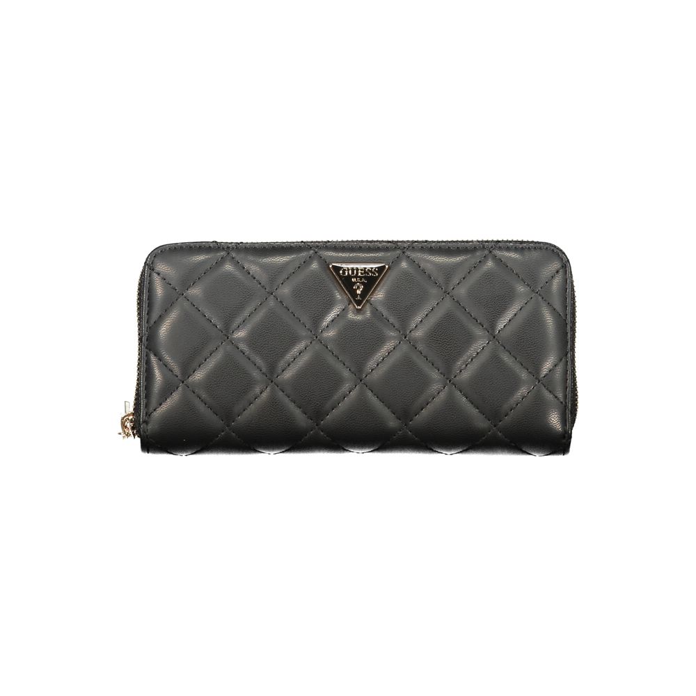 Guess Jeans Black Polyethylene Wallet