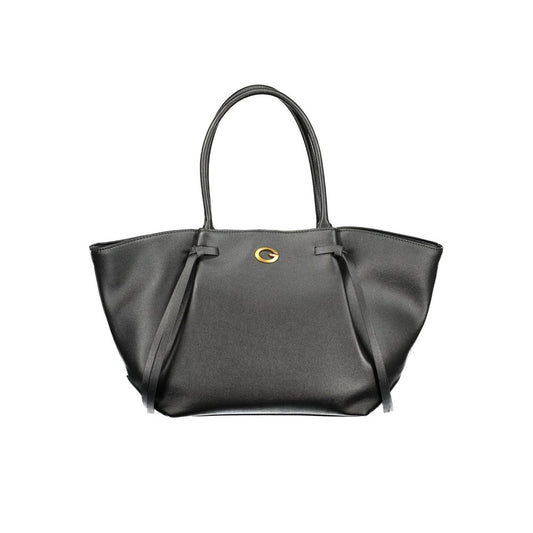 Guess Jeans Nero Poliuretano Womens Bag