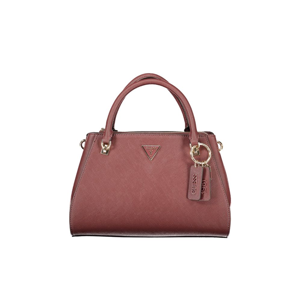 Guess Jeans Brown Polyethylene Handbag