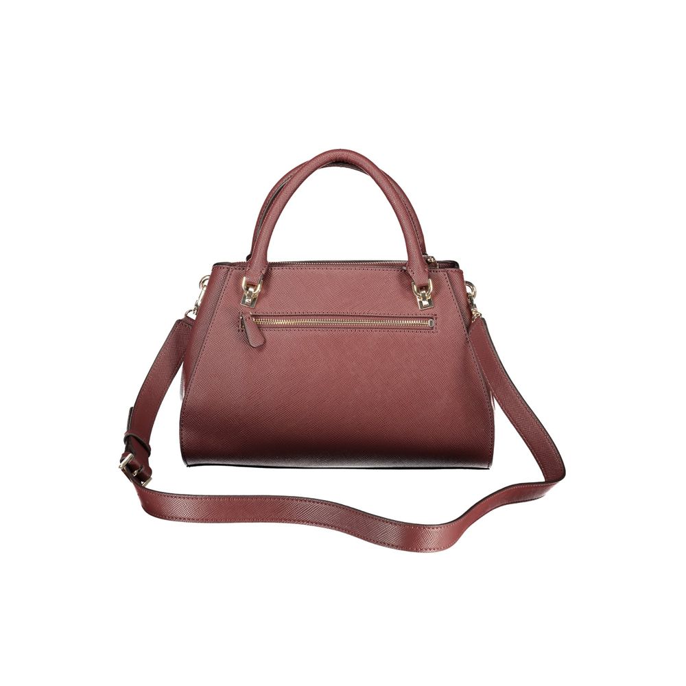 Guess Jeans Brown Polyethylene Handbag
