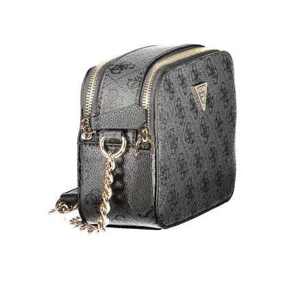 Guess Jeans Black Polyethylene Handbag