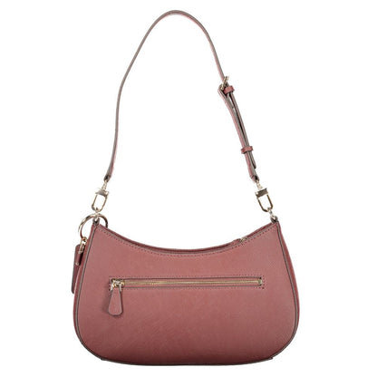 Guess Jeans Brown Polyethylene Handbag