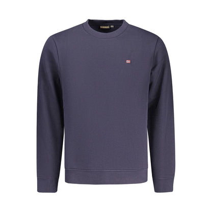 Napapijri Blue Cotton Sweatshirt