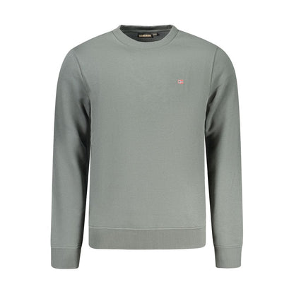 Napapijri Green Cotton Sweatshirt