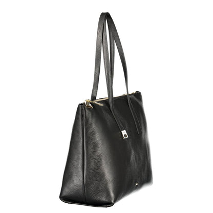 Furla Black Leather Handbag