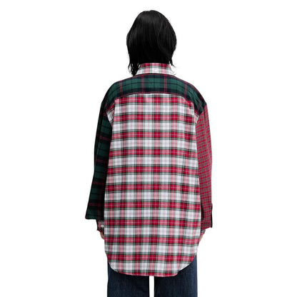 Tommy Hilfiger Jeans Red Cotton Longsleeve Shirt