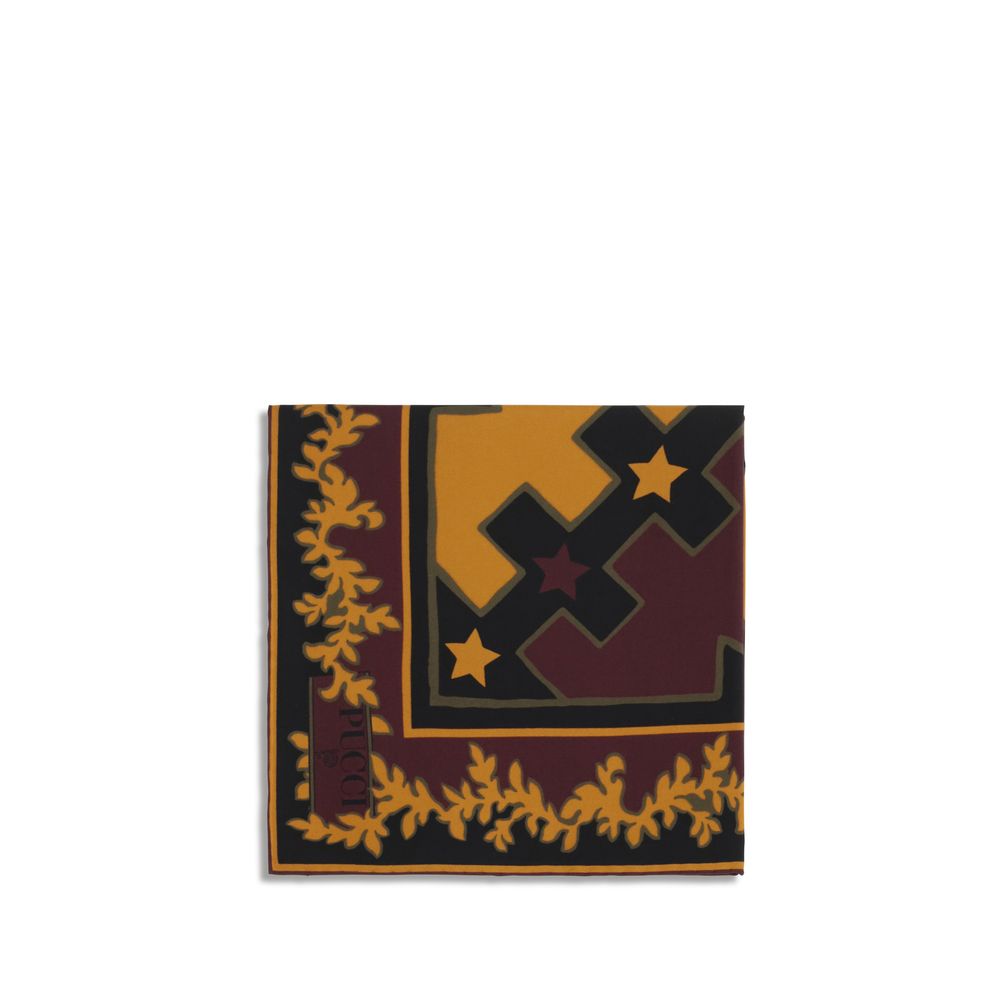 Emilio Pucci Multicolor Silk Scarf