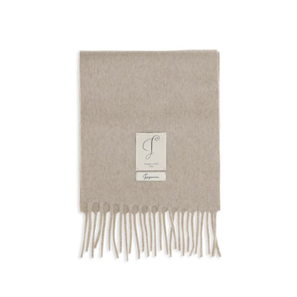 Jacquemus Beige Wool Oves Aries Scarf