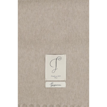 Jacquemus Beige Wool Oves Aries Scarf