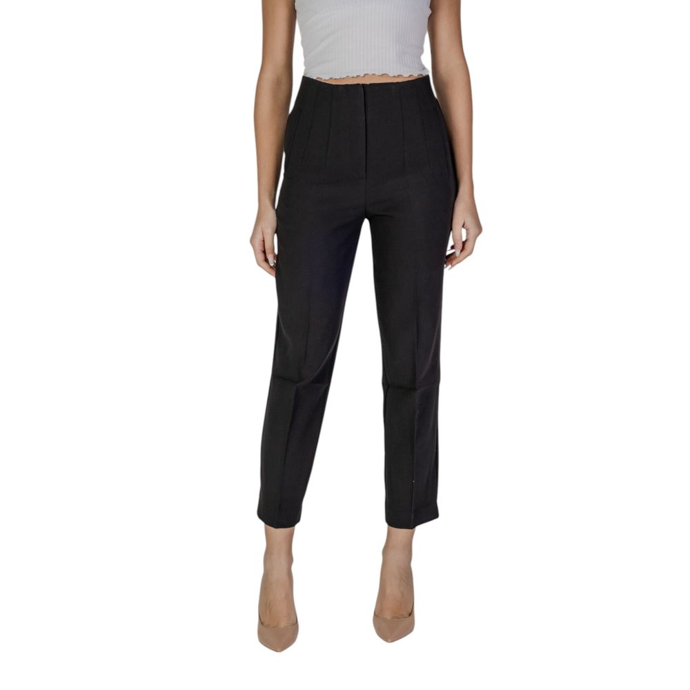 Only Black Recycled Polyester Casual Pants