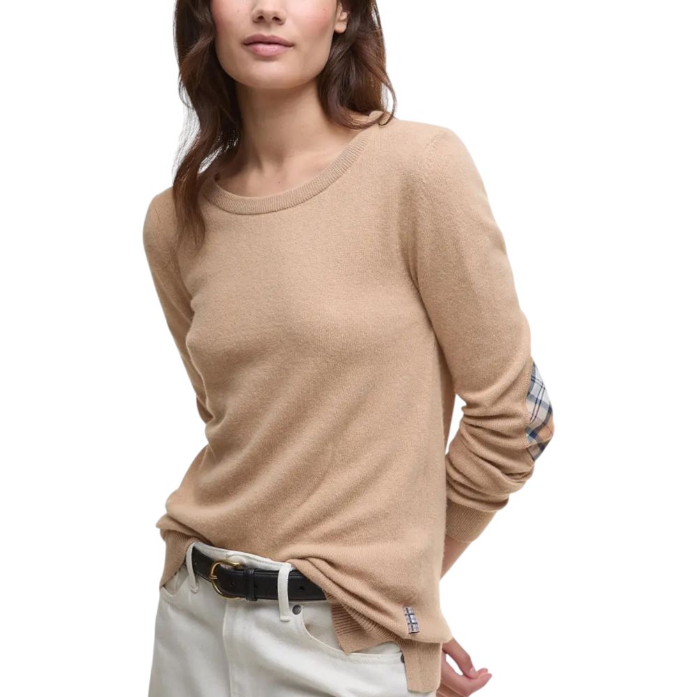 Barbour Beige Wool Sweatshirt