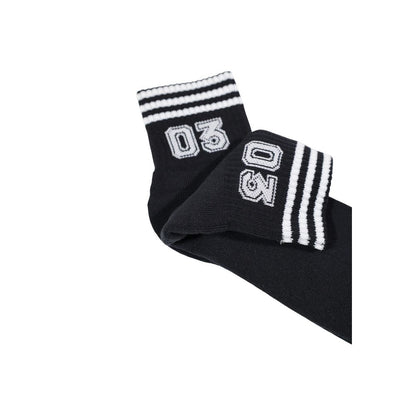 Adidas Originals Black And White Cotton Socks