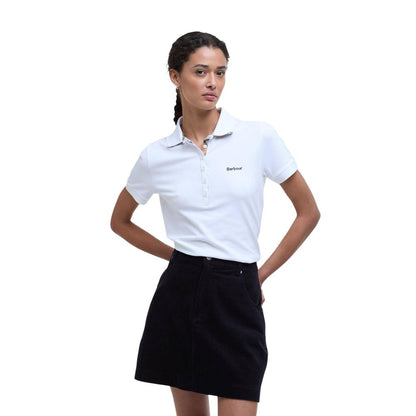 Barbour White Cotton T-Shirt