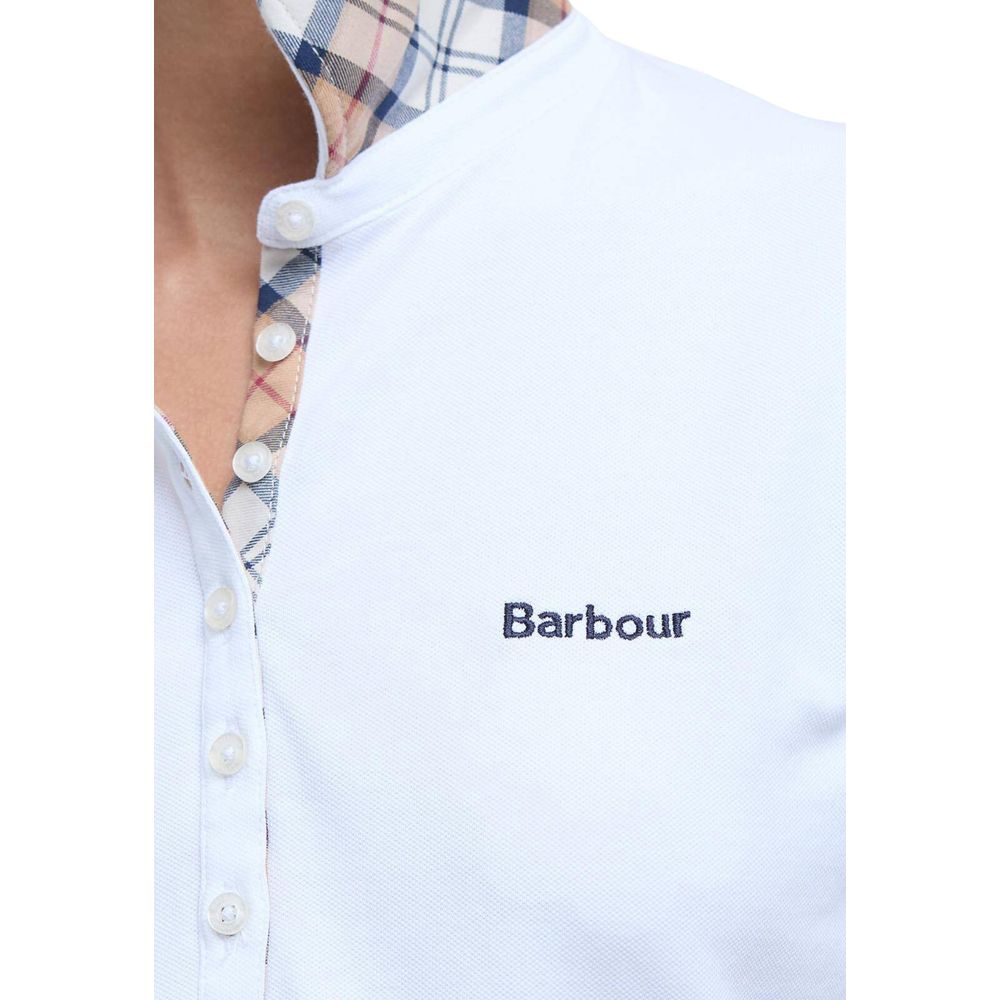 Barbour White Cotton T-Shirt