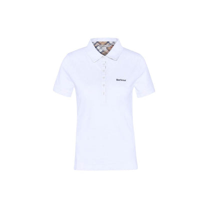 Barbour White Cotton T-Shirt
