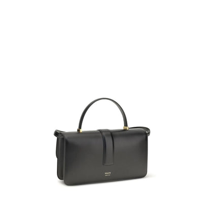 Khaite Black Calf Leather Bos Taurus Handbag