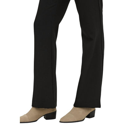 Only Black Recycled Polyester Flared Pants