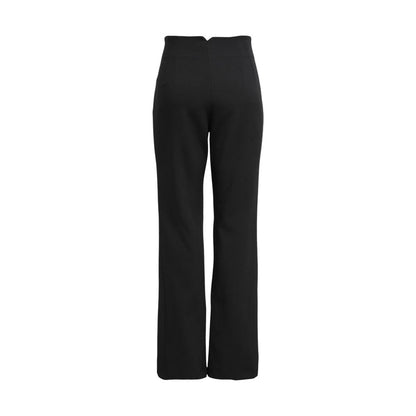 Only Black Recycled Polyester Flared Pants