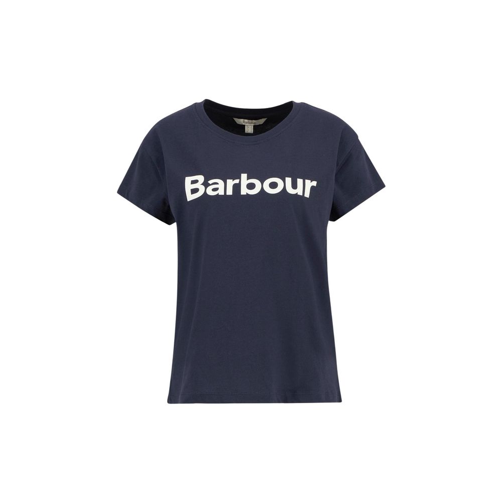 Barbour Blue Cotton T-Shirt