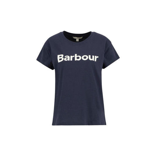 Barbour Blue Cotton T-Shirt