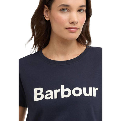 Barbour Blue Cotton T-Shirt