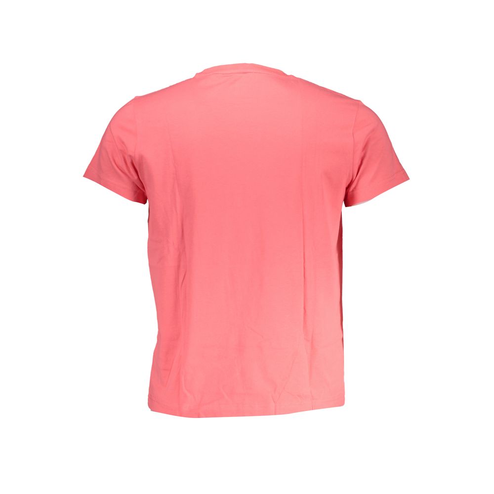 K-WAY Pink Cotton Men's T-Shirt