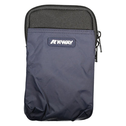 K-WAY Blu Polyester Men Shoulder Bag