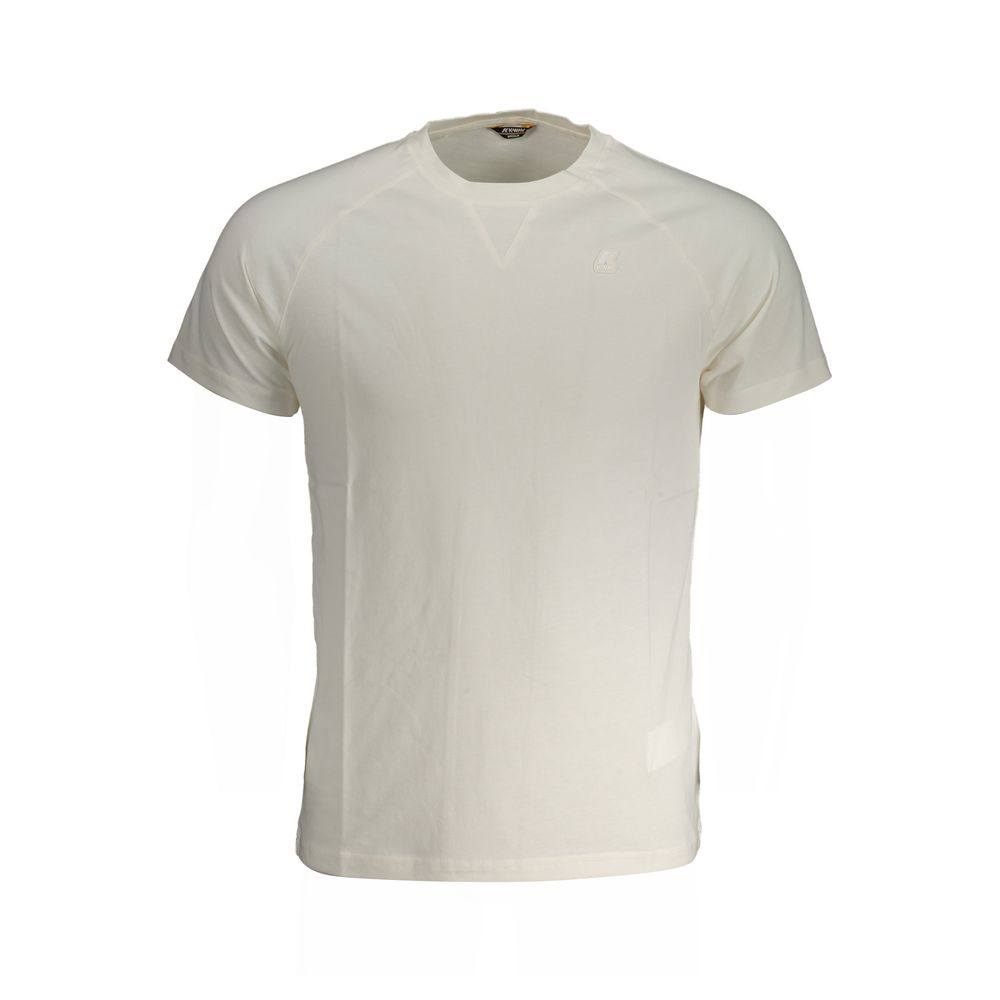 K-WAY Bianco Cotton Mens T-Shirt