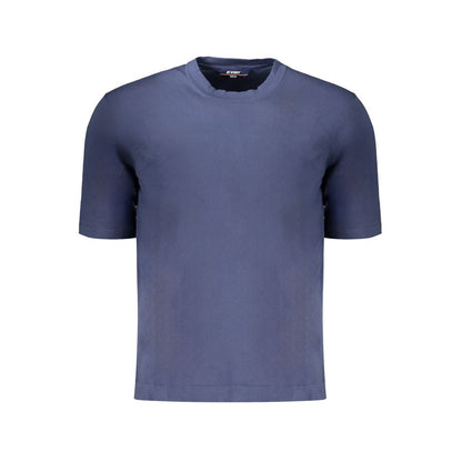 K-WAY Blue Cotton Men's T-Shirt