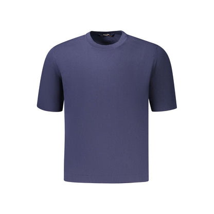 K-WAY Blue Cotton Men's T-Shirt