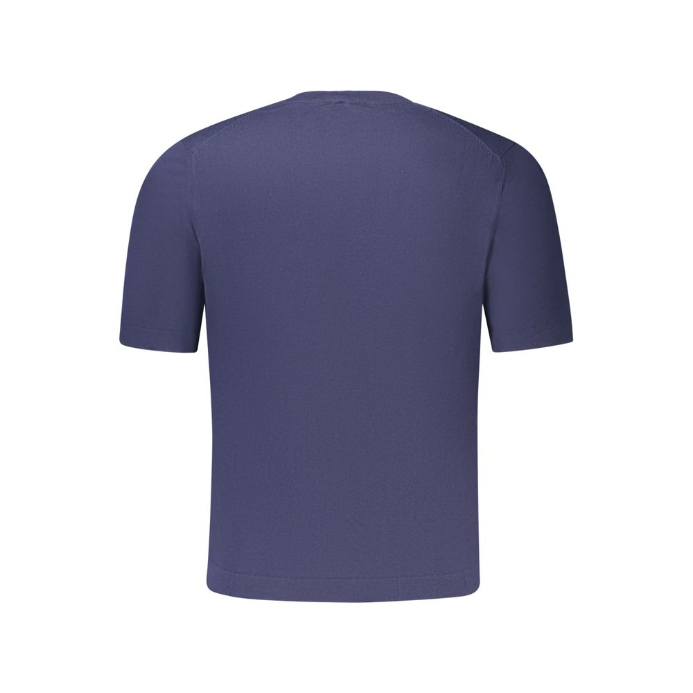 K-WAY Blue Cotton Men's T-Shirt