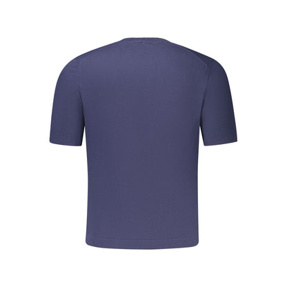 K-WAY Blue Cotton Men's T-Shirt