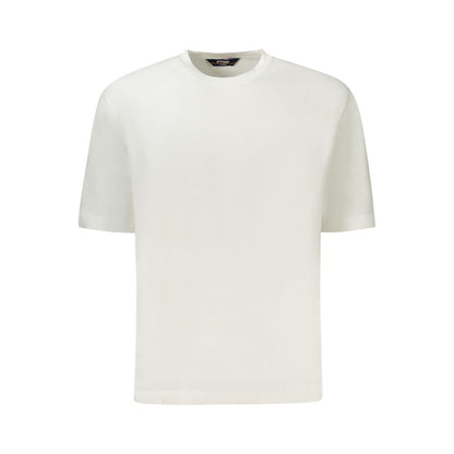 K-WAY White Cotton Men's T-Shirt