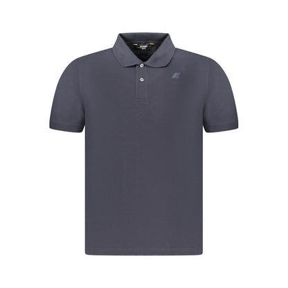 K-WAY Blue Cotton Men's Polo