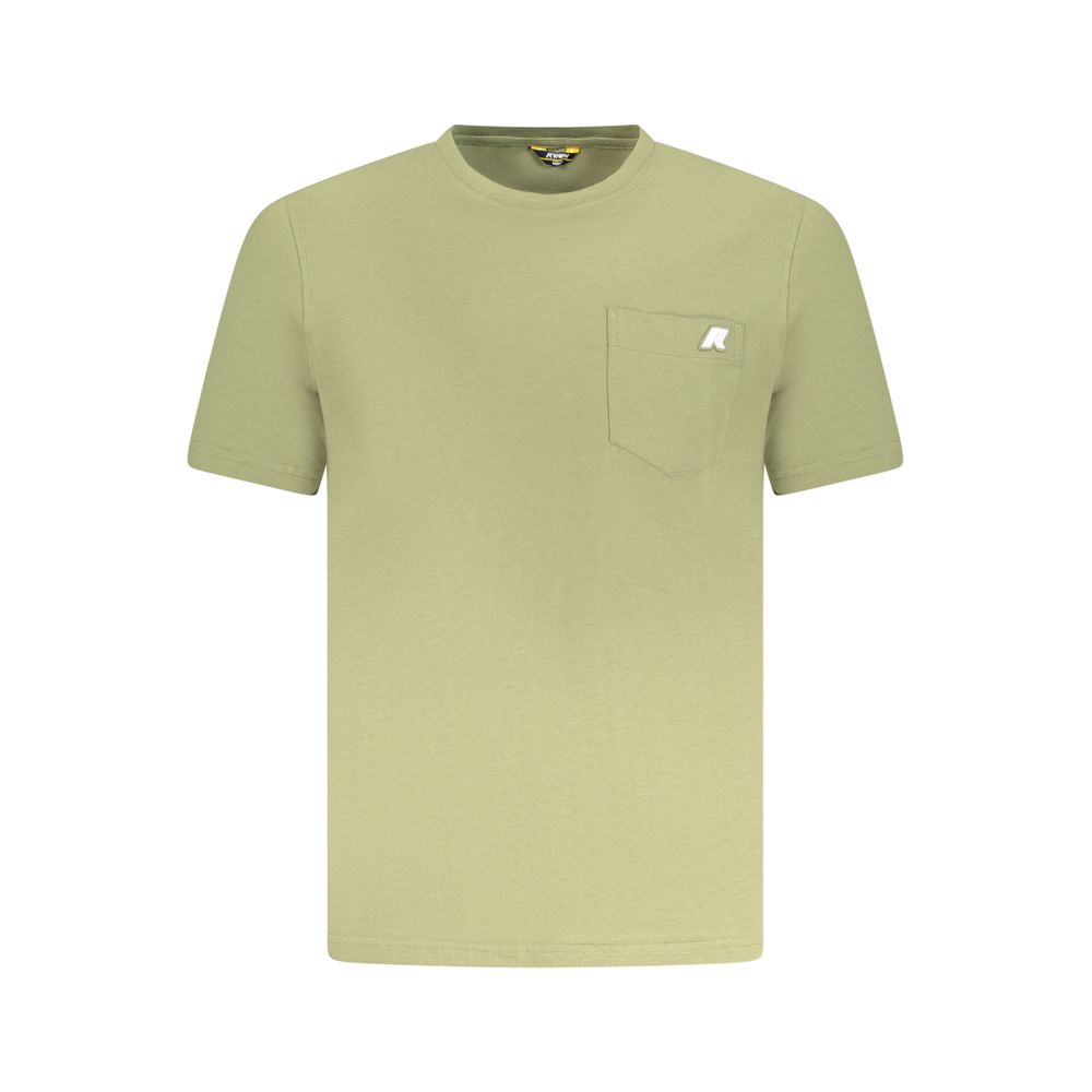 K-WAY Verde Cotton Men T-Shirt