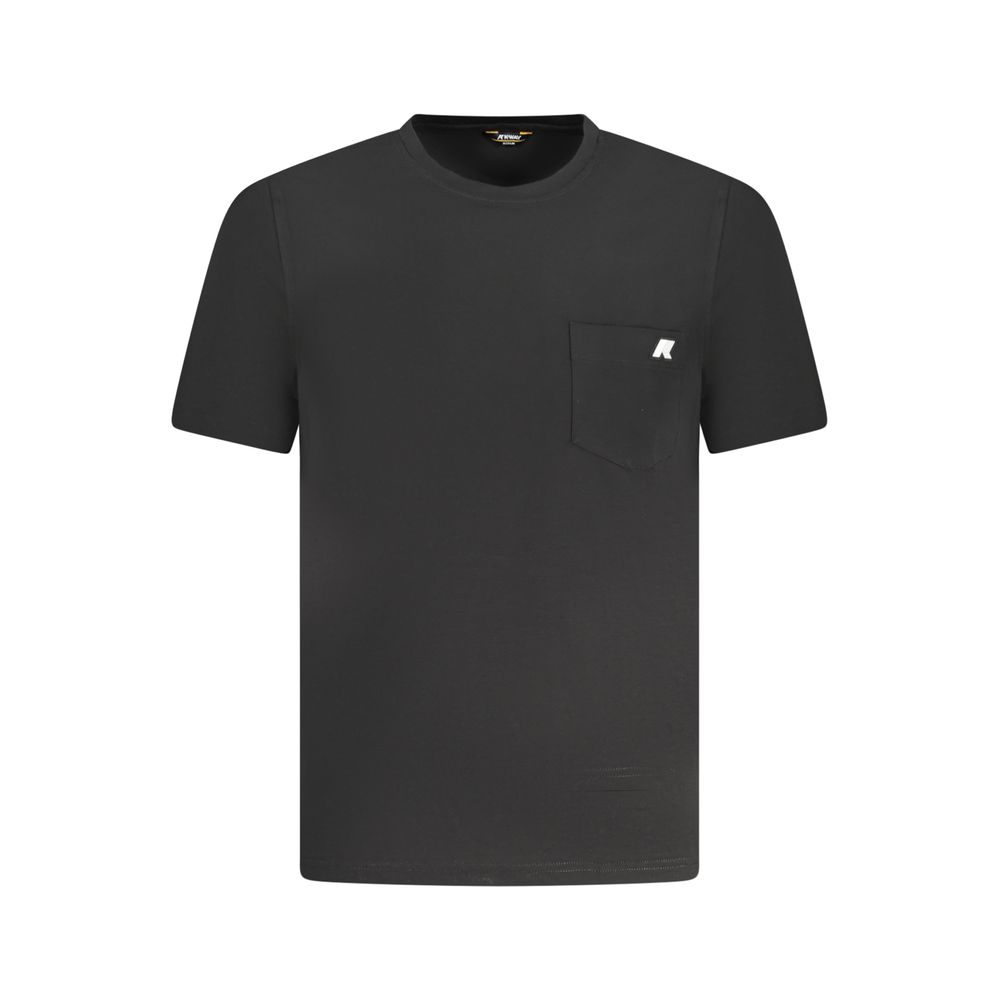 K-WAY Black Cotton Men's T-Shirt