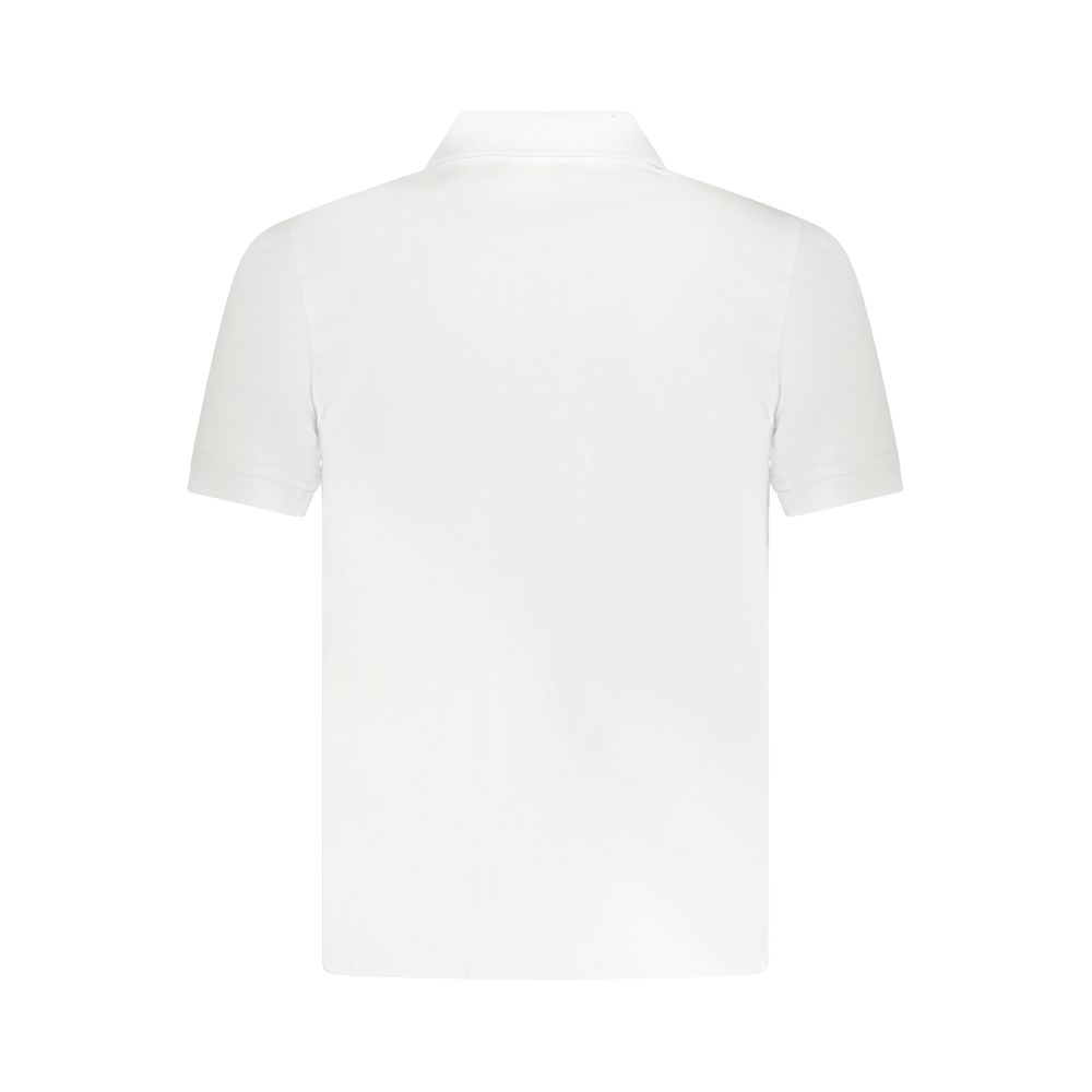K-WAY White Cotton Men's Polo Shirt