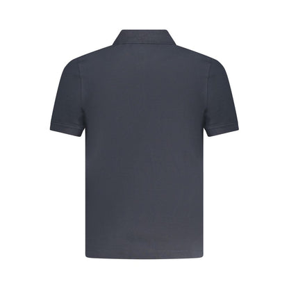 K-WAY Blue Cotton Men Polo