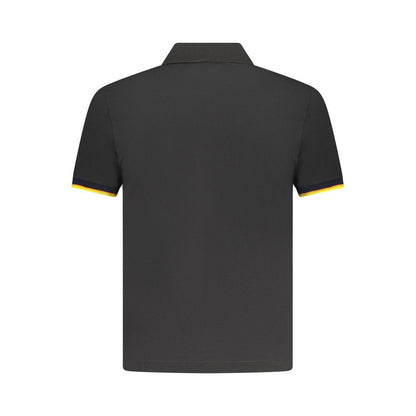 K-WAY Black Cotton Men's Polo