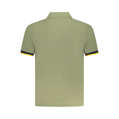 K-WAY Verde Cotton Men Polo