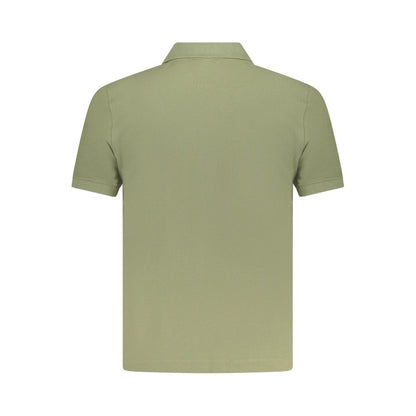 K-WAY Verde Cotton Men Polo Shirt