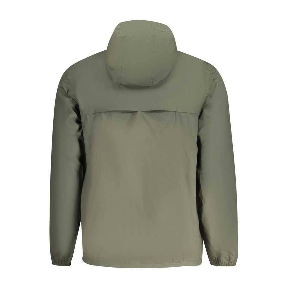 K-WAY Green Polyamide Men's Jacket