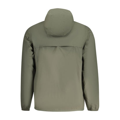 K-WAY Green Polyamide Men's Jacket