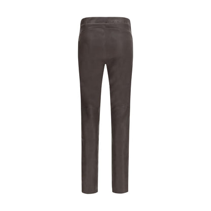 Arma Brown Leather Pants