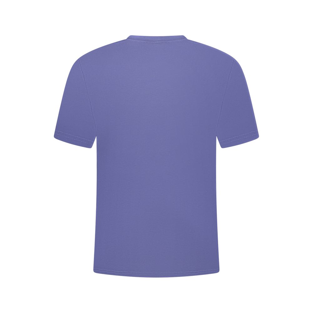 K-WAY Blue Cotton Men T-Shirt